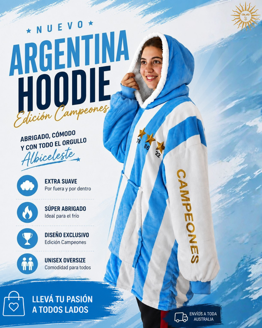 Buzo Manta Oversized - Campeones
