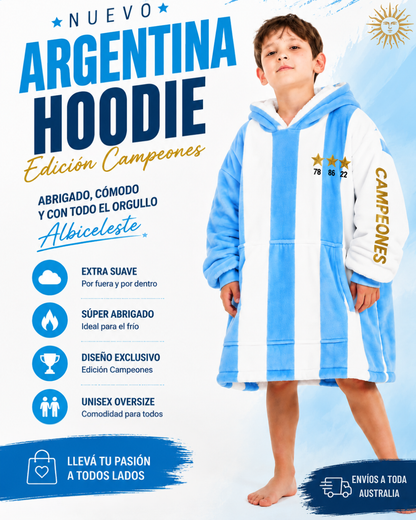 Promo Campeones (1 Talle Adulto + 1  Talle Niño)