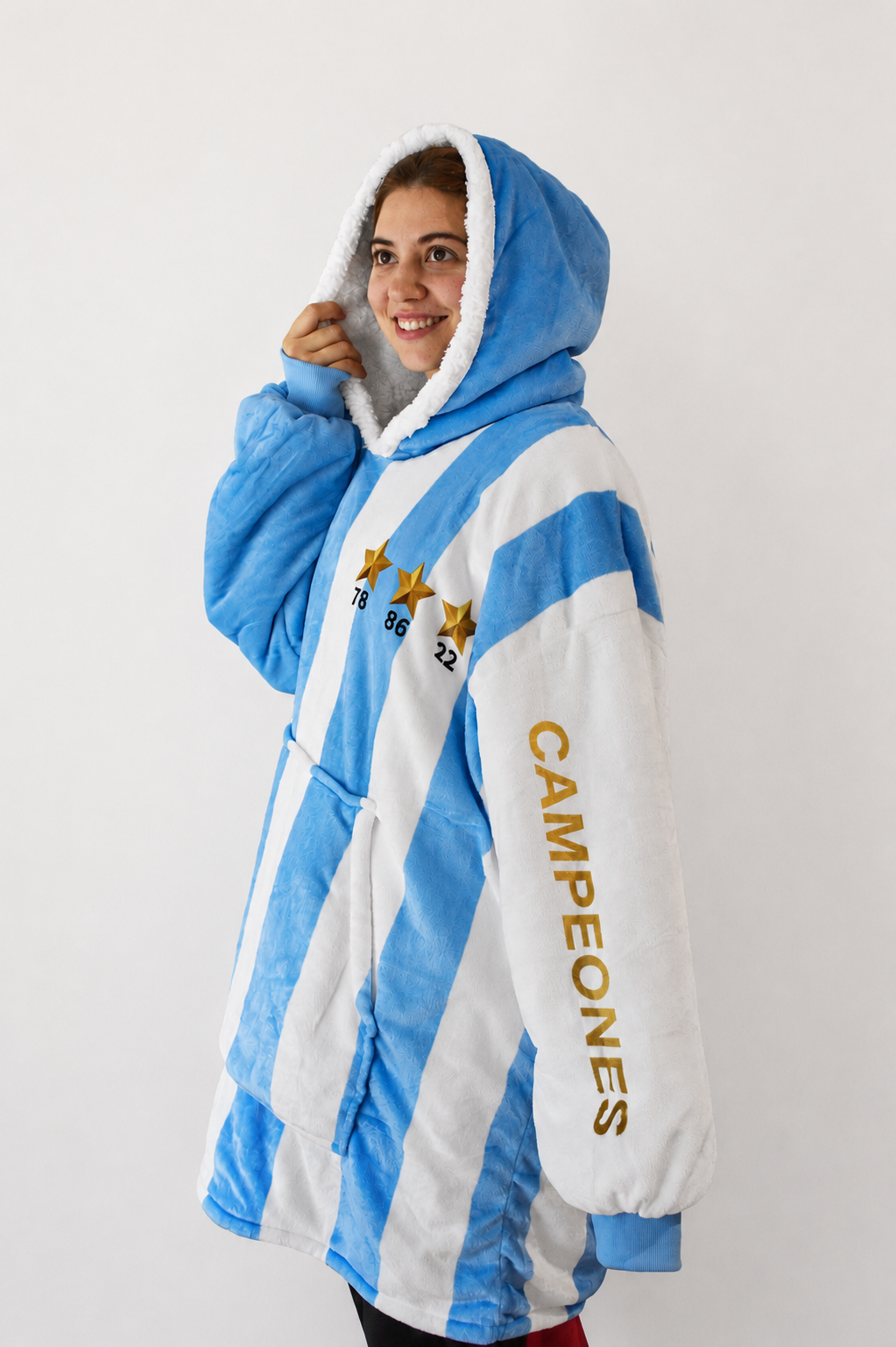Buzo Manta Oversized - Campeones