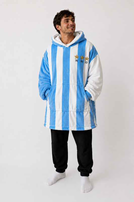Buzo Manta Oversized - Tres Estrellas