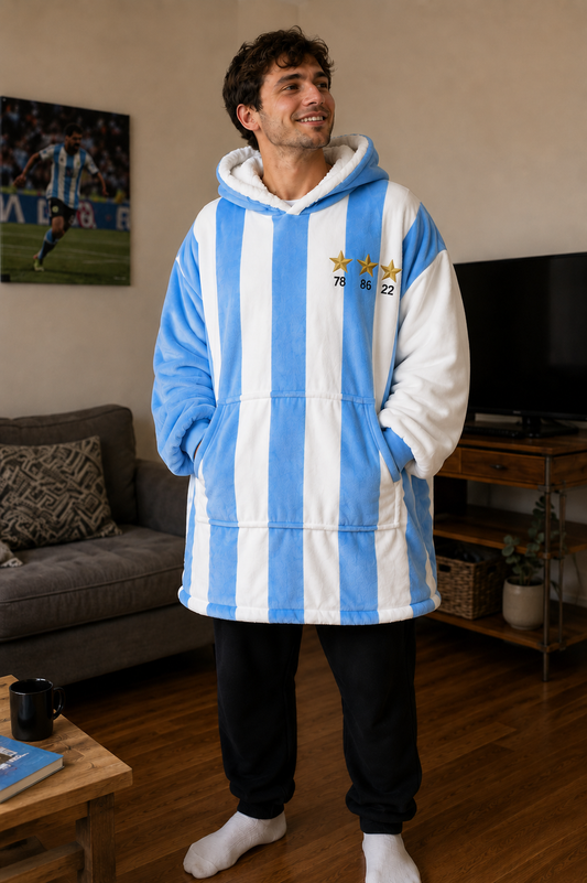 Buzo Manta Oversized - Tres Estrellas